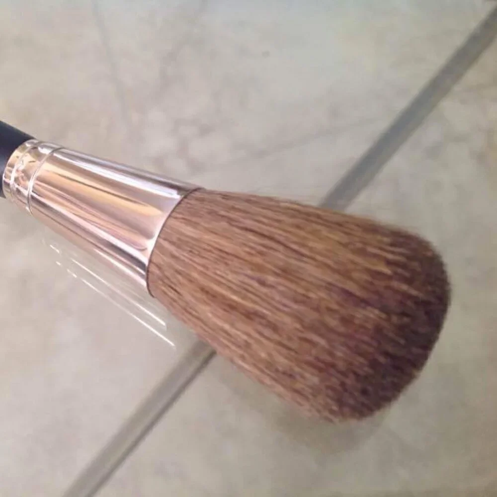 Laura Geller Double-Ended Powder / Eye Shadow Brush - Brand New